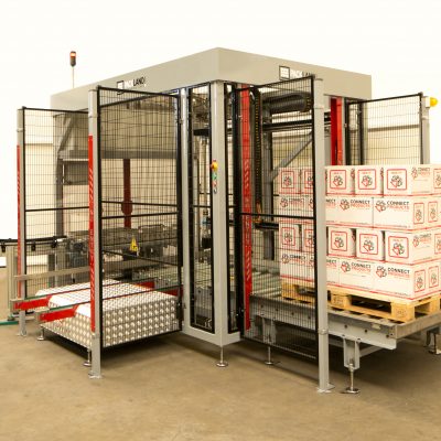 Packland Flexportal with auto pallet feed